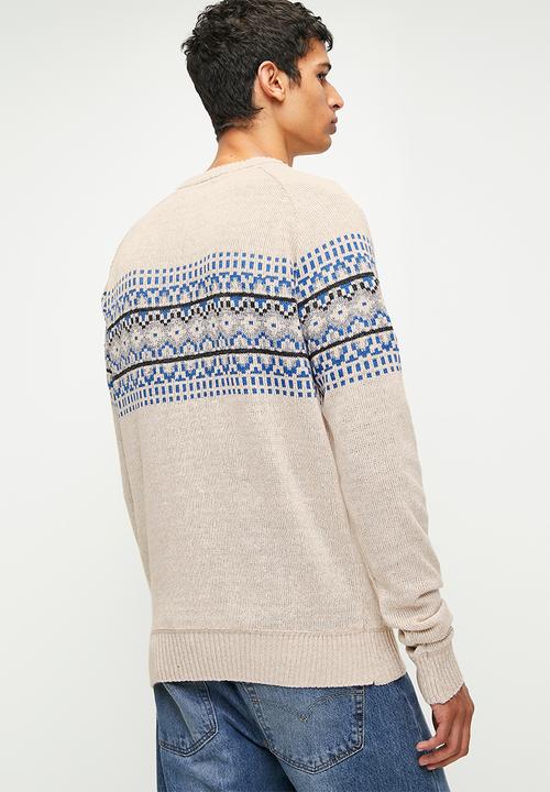 Brave Soul - Knitwear - Oatmeal