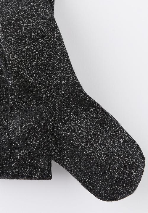 Cotton On - Solid tights - black shimmer