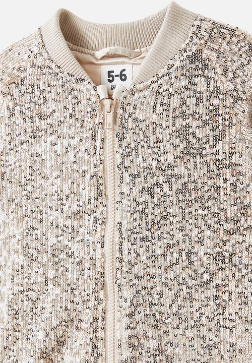 Cotton On - Kylie bomber jacket - gold/sparkle