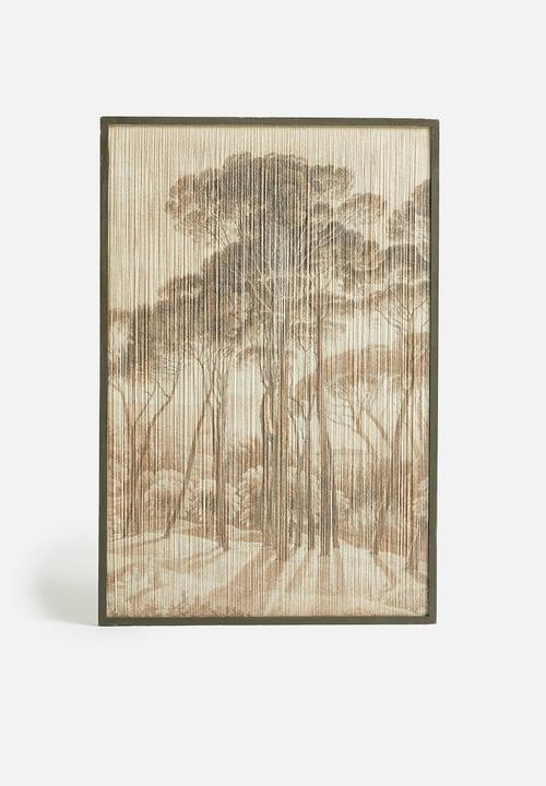 Sixth Floor - Serene Rope Artwork - Natural