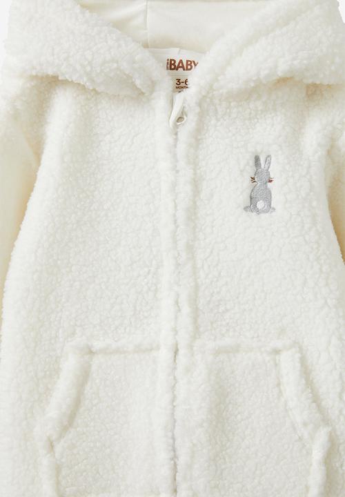 Cotton On - Teddy all in one - vanilla/bunny