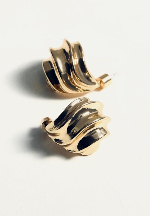 MANGO - Earrings fabi - gold