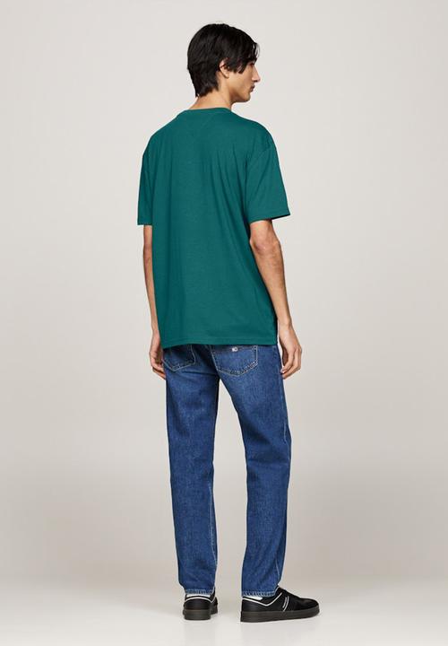 Tommy Hilfiger - Tjm Reg Signature Twist Tee Ext - Deep Seawater