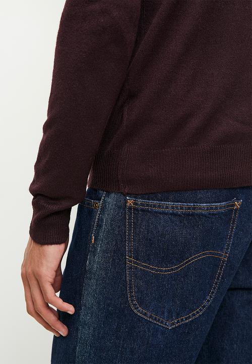 Brave Soul - Knitwear - Ox Blood