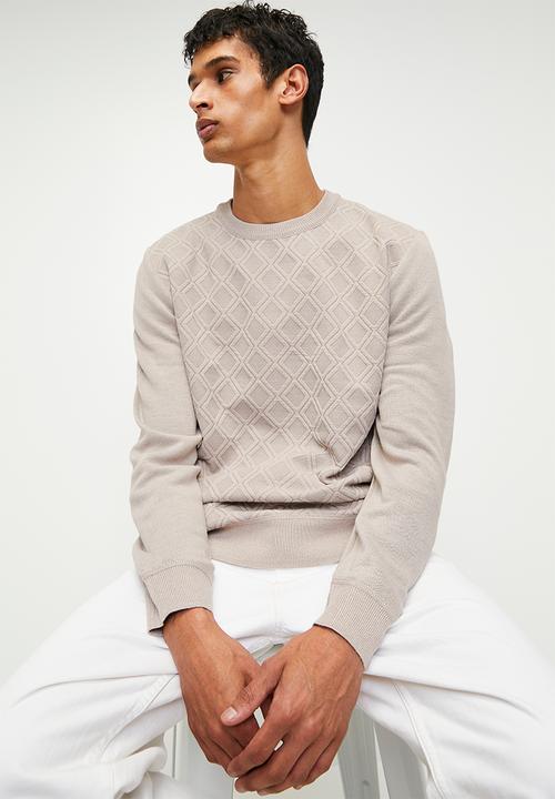 Brave Soul - Knitwear - Beige Melange