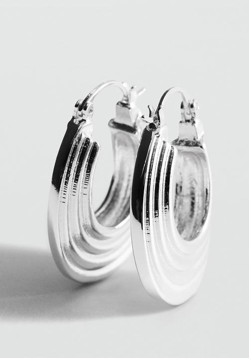 MANGO - Earrings fabiana - silver