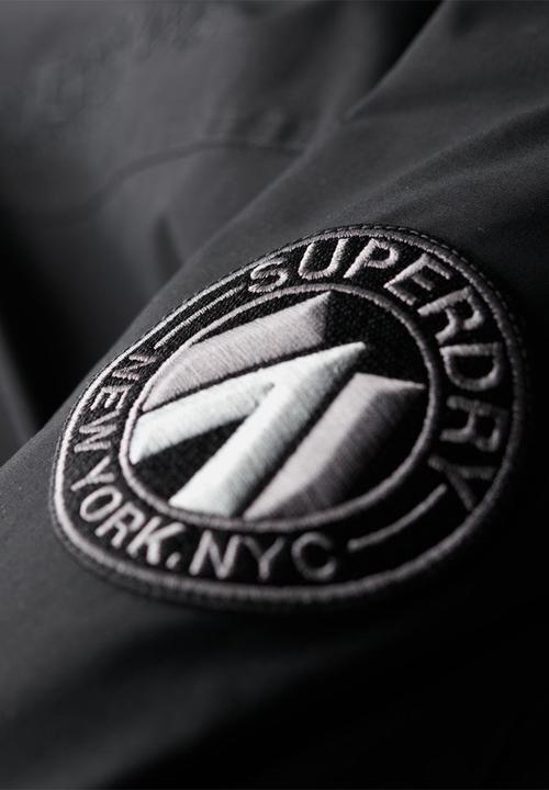 Superdry. - CITY PADDED PARKA JACKET - Black