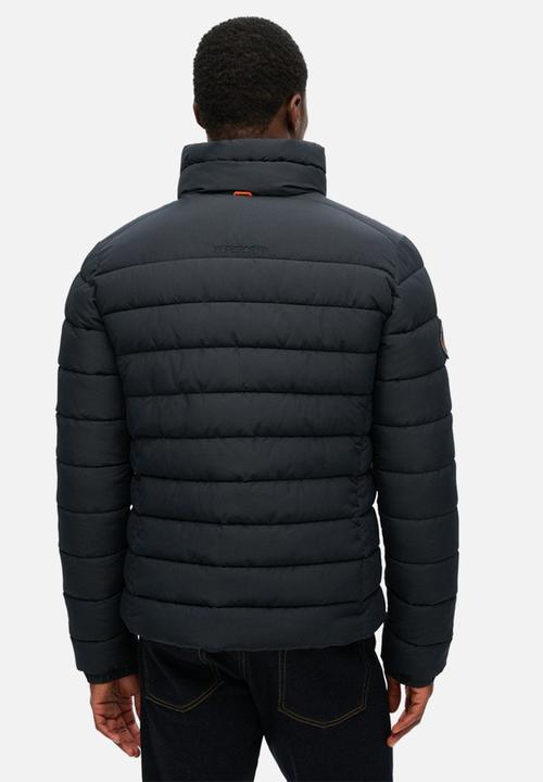 Superdry. - FUJI EMB PADDED JACKET - Eclipse Navy