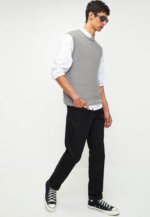 Brave Soul - Knitwear - Silver Grey Marl