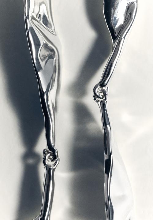 MANGO - Earrings farrel - silver