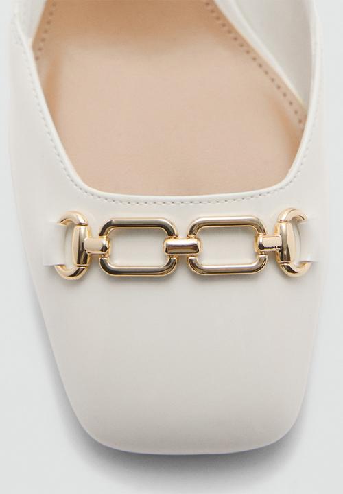 MANGO - Doly heel - white