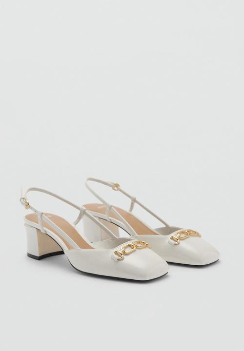 MANGO - Doly heel - white