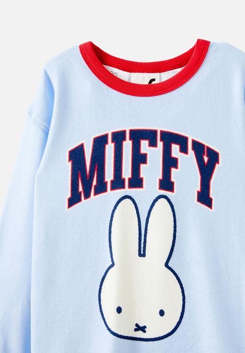 Cotton On - Chuck long sleeve pyjama set licensed - lcn mif dawn blue/ college miffy