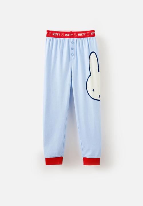 Cotton On - Chuck long sleeve pyjama set licensed - lcn mif dawn blue/ college miffy