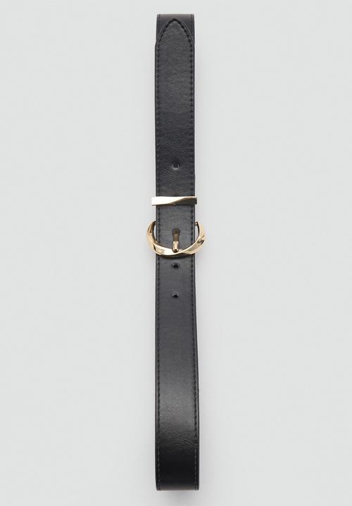 MANGO - Belt twister - black