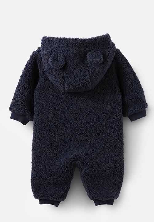 Cotton On - Teddy all in one - navy ink/teddy