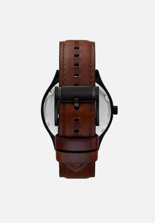Fossil - Fenmore watch - black & brown