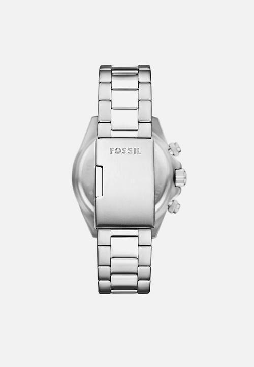Fossil - Autocross watch - silver