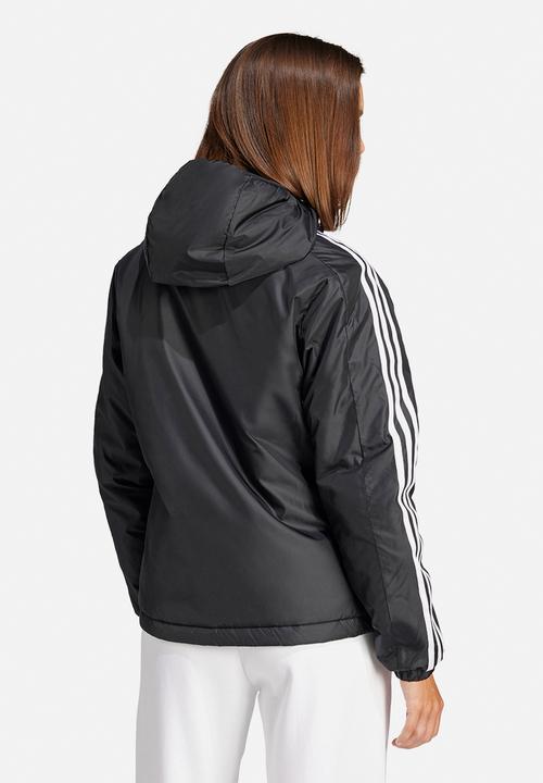 adidas Performance - Essential 3 Stripe Jacket - Black