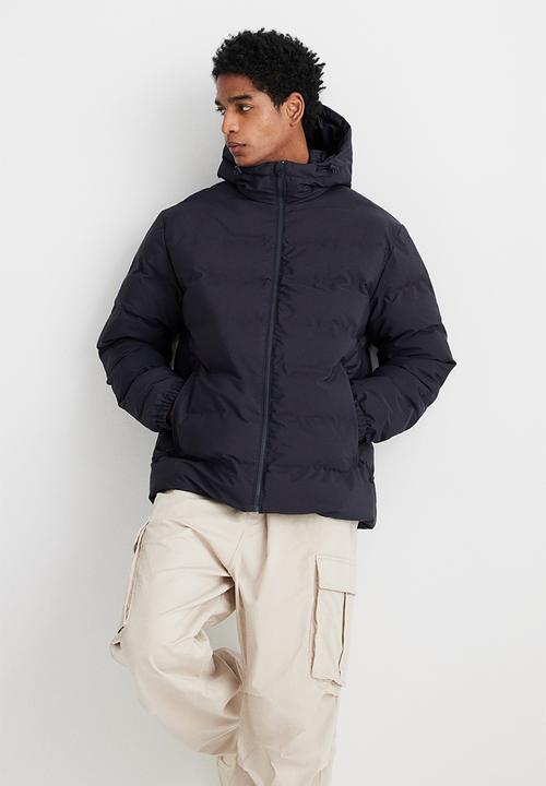 H&M - Regular fit puffer jacket - navy blue 