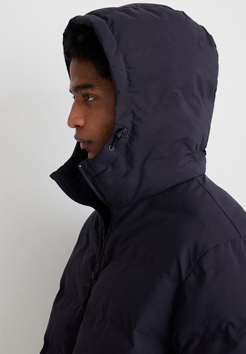 H&M - Regular fit puffer jacket - navy blue 
