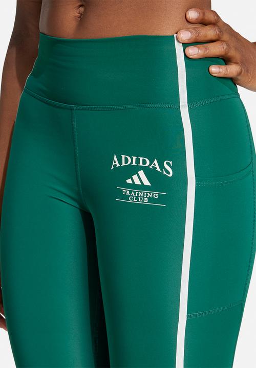 adidas Performance - Legacy legging - Cgreen/Cwhite