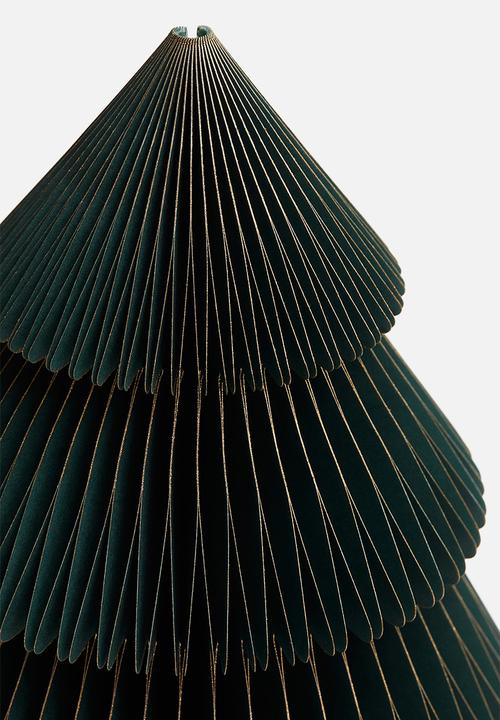 H&M - Paper christmas tree - dark green
