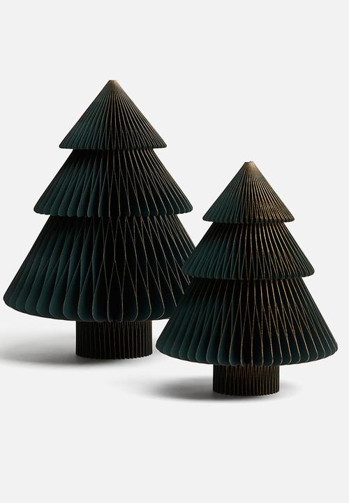 H&M - Paper christmas tree - dark green