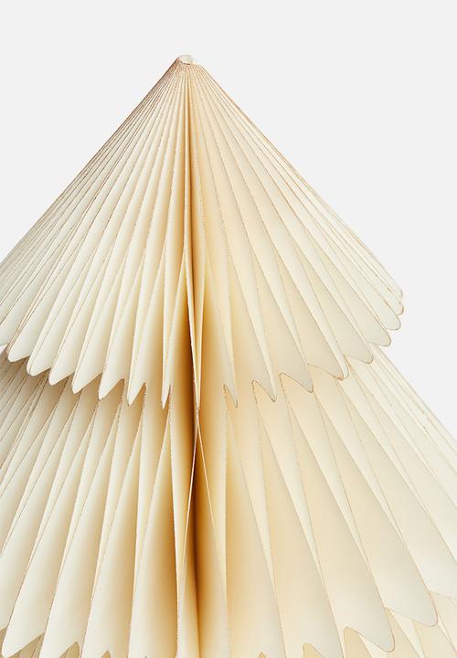 H&M - Paper tree christmas decoration - white