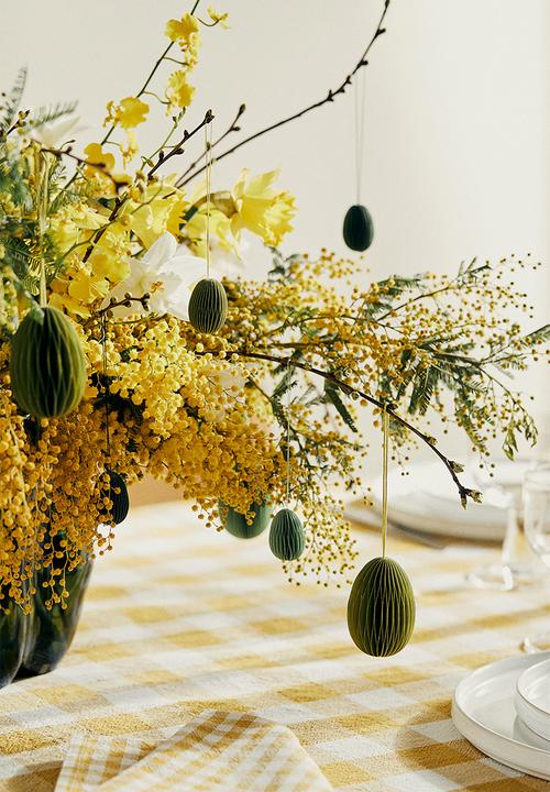 H&M - 6 Pack easter decorations - green