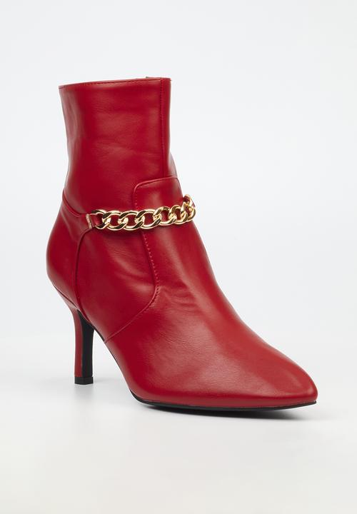 Butterfly Feet - Lively 13 Ankle - Red