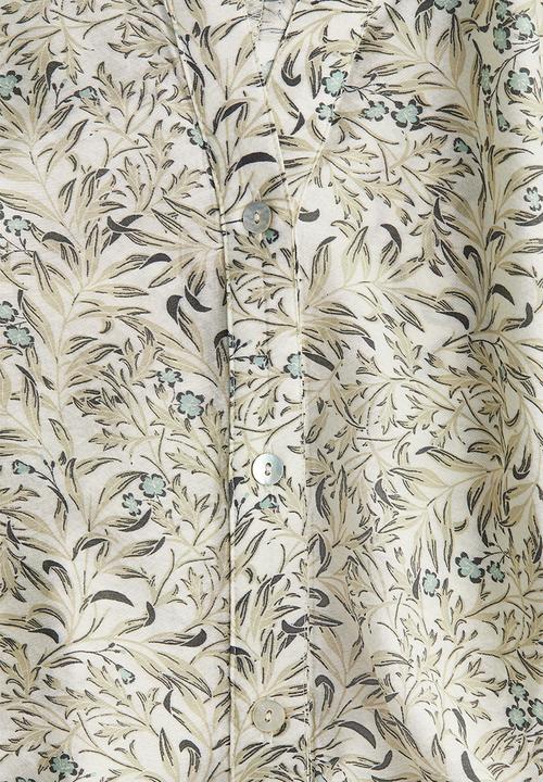 H&M - Patterned tie-belt dress - cream/patterned 