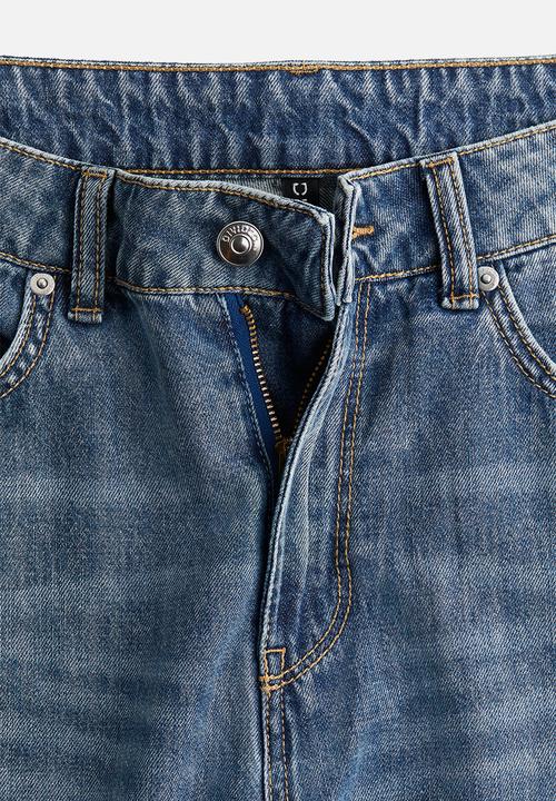 H&M - Baggy wide low jeans - light denim blue