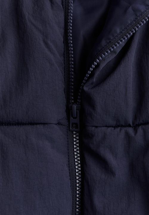 H&M - Puffer gilet - navy blue