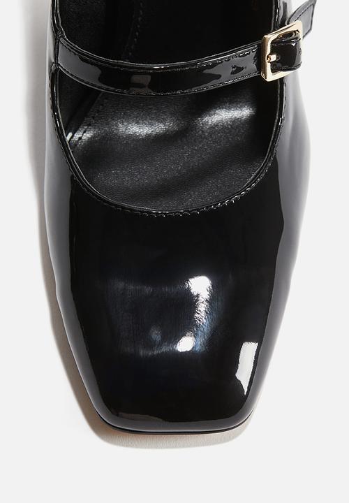 H&M - Patent court shoes - black