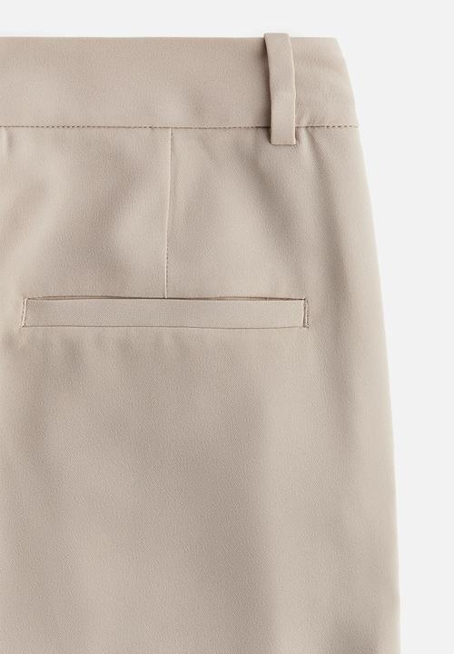 H&M - Straight trousers - light beige