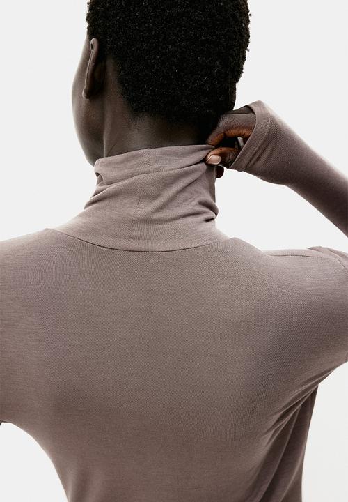 H&M - Polo-neck top - brown