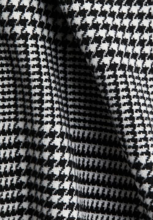 H&M - Mini skirt - black checked