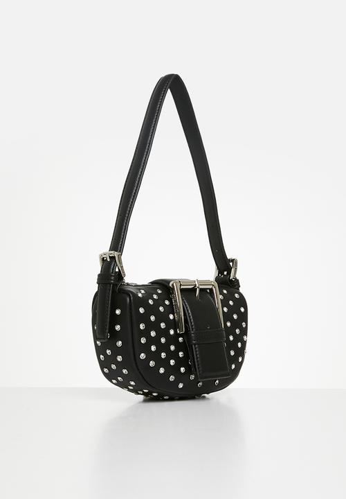 Steve Madden - Axis shoulder bag-black/silver