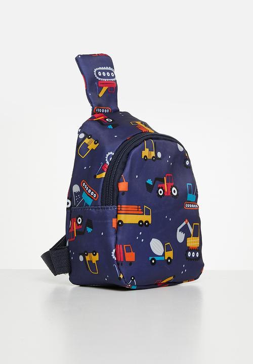 Pop Candy - Printed backpack -blue