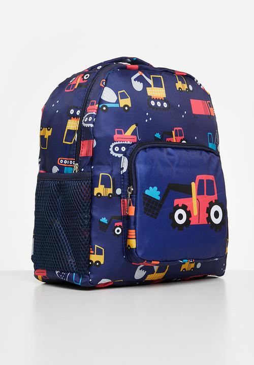 Pop Candy - Printed backpack-blue