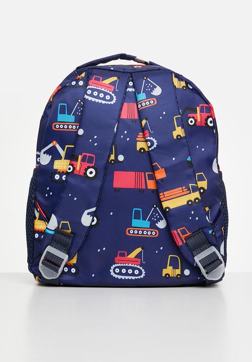 Pop Candy - Printed backpack-blue