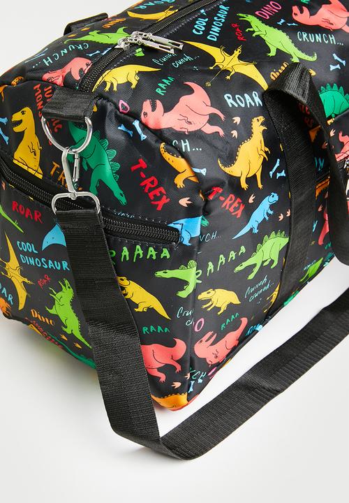 Pop Candy - Dino print duffel bag-multi