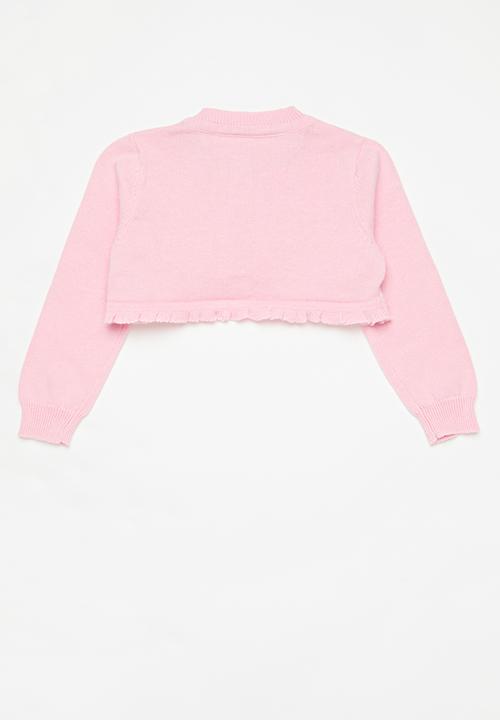 Pop Candy - Frilled bolero -pink