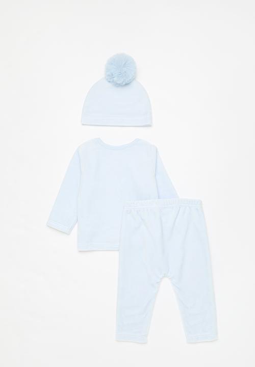 Pop Candy - 3 Piece printed set-blue