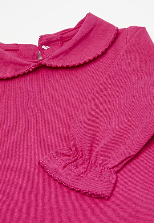 Pop Candy - Peter pan collar top - pink