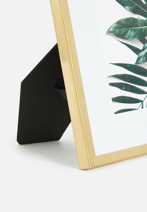 H&S - Metal Photo Frame - Gold