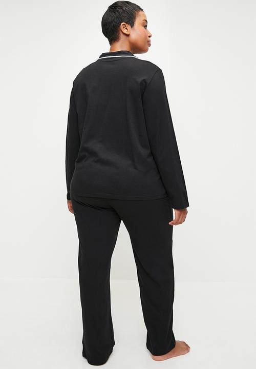 Trendyol - Panda print pajama - black 