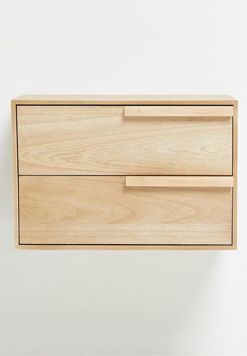 Sixth Floor - Amal floating bedside table - natural