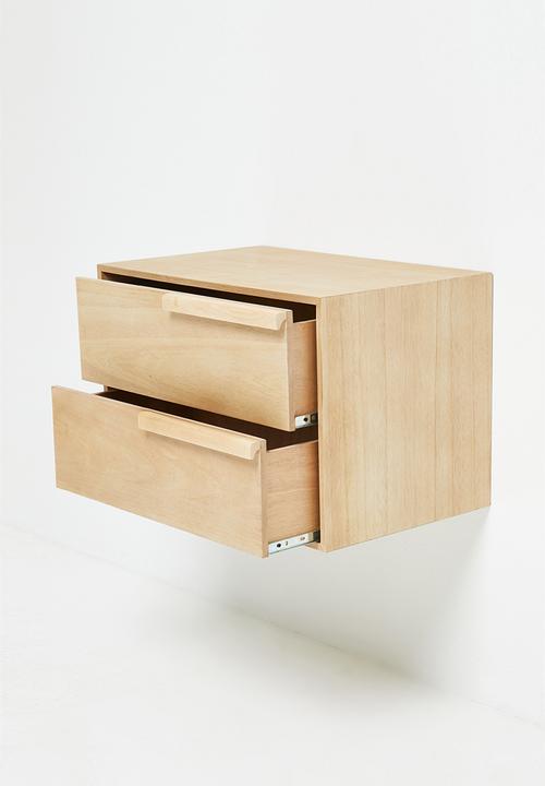 Sixth Floor - Amal floating bedside table - natural